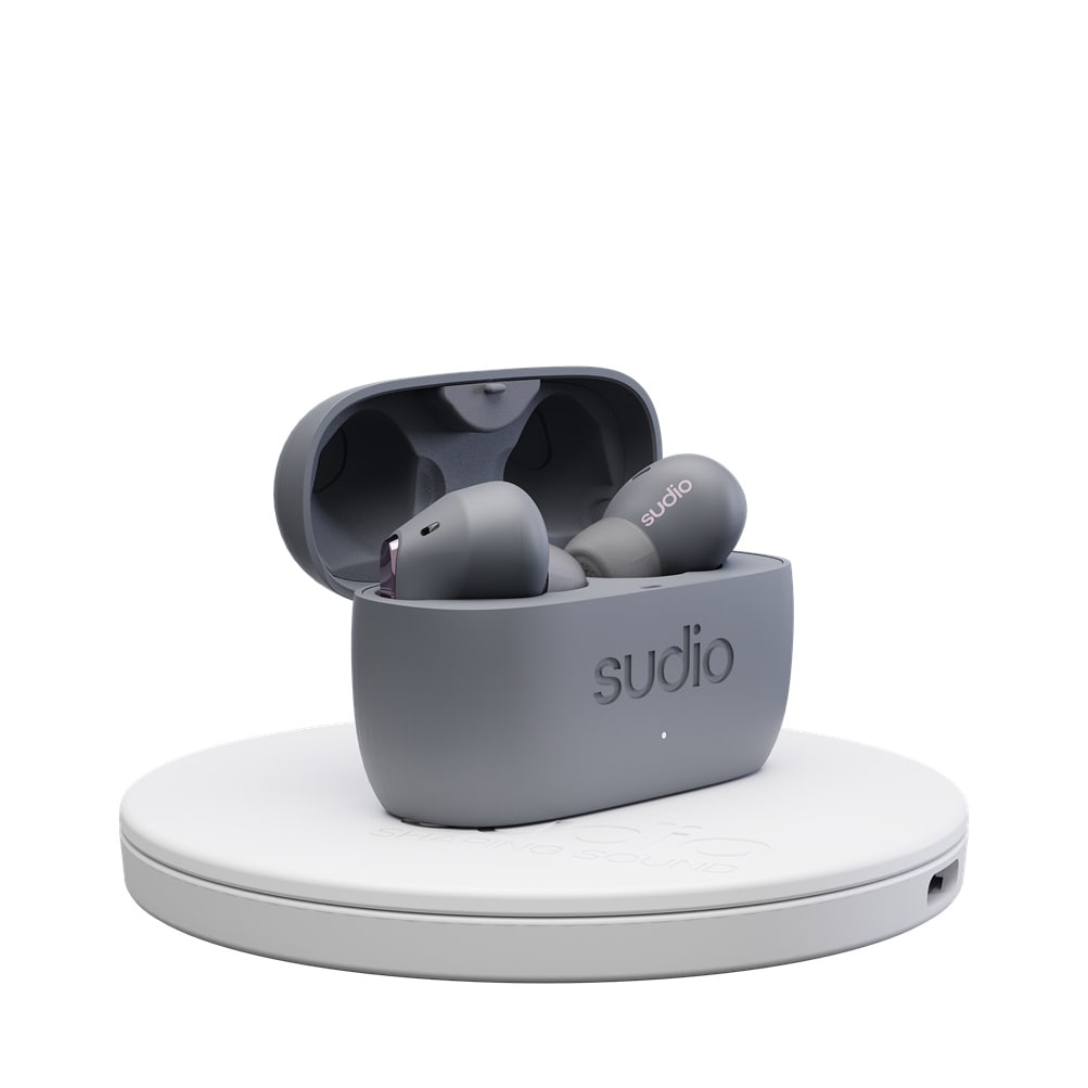 Sudio E2 Hybrid ANC True Wireless Earbuds - 3 Year Warranty