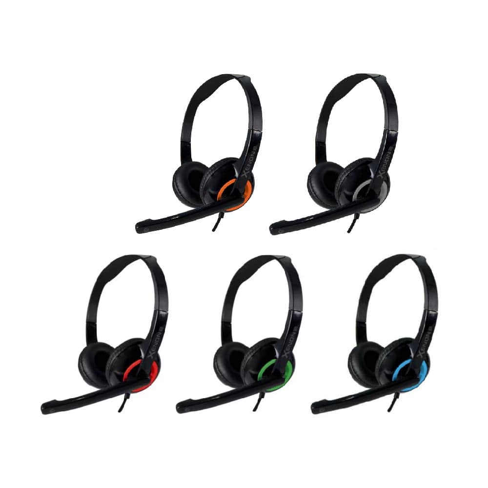 SonicGear Xenon 2 Stereo Headphones with Mic For Smartphones and Tablets