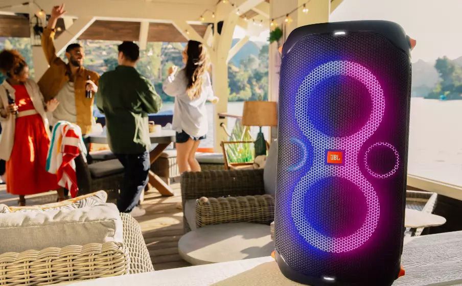 JBL Partybox 110 Portable Bluetooth Party Speaker with Dynamic Light Effects (1 Year Warranty)