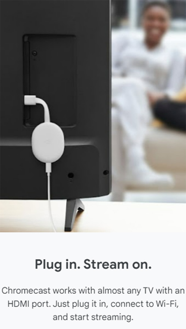 Google Chromecast with Google TV