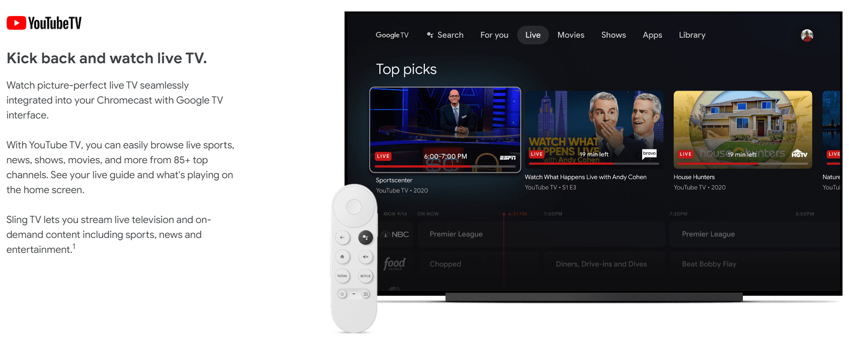 Google Chromecast with Google TV