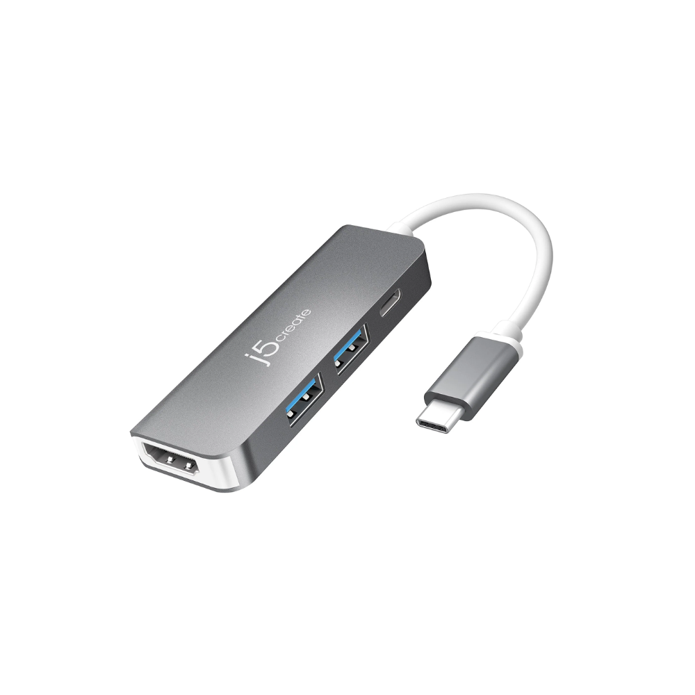 J5Create USB-C 5-in-1 4K HDMI™ Multi-Port Hub with Power Delivery (JCD371)