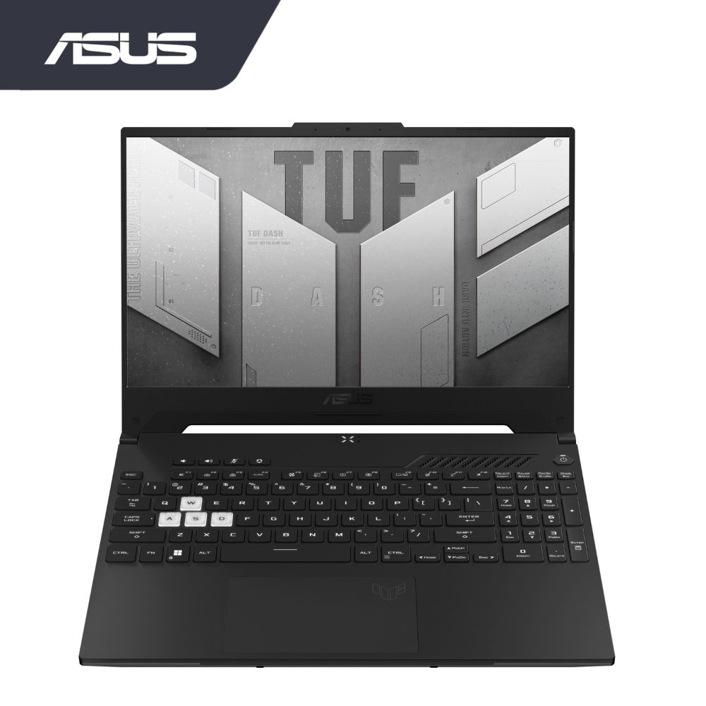 ASUS TUF Dash F15 FX517Z-EHN090W OFF BLACK LAPTOP | i5-12450H | 8GB RAM 512GB SSD| 15.6" FHD | RTX™3050Ti | W 11| BAG