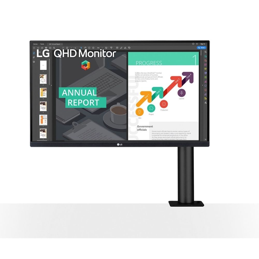 LG 27QN880-B Ergo 27" Monitor | 2560 x 1440