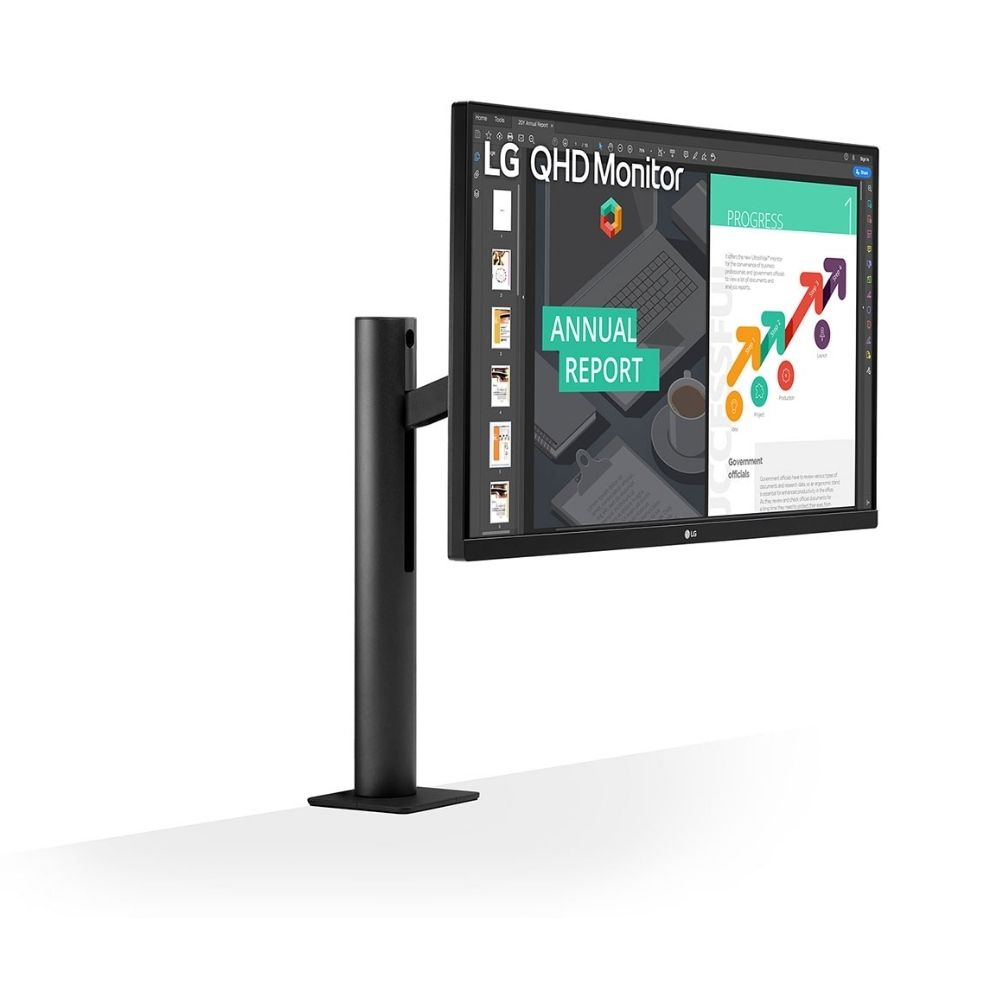 LG 27QN880-B Ergo 27" Monitor | 2560 x 1440
