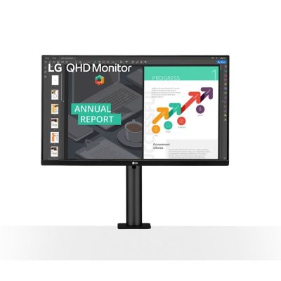 LG 27QN880-B Ergo 27" Monitor | 2560 x 1440