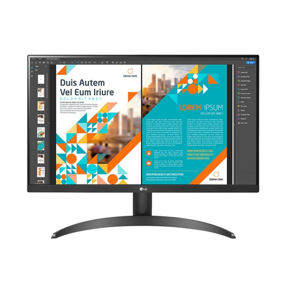 LG 24QP500 23.8" Monitor | 5ms / 75Hz / QHD 2560x1440 | IPS | HDMI/ DP / Audio | sRGB 99% | HDR 10 | 3 Years Warranty