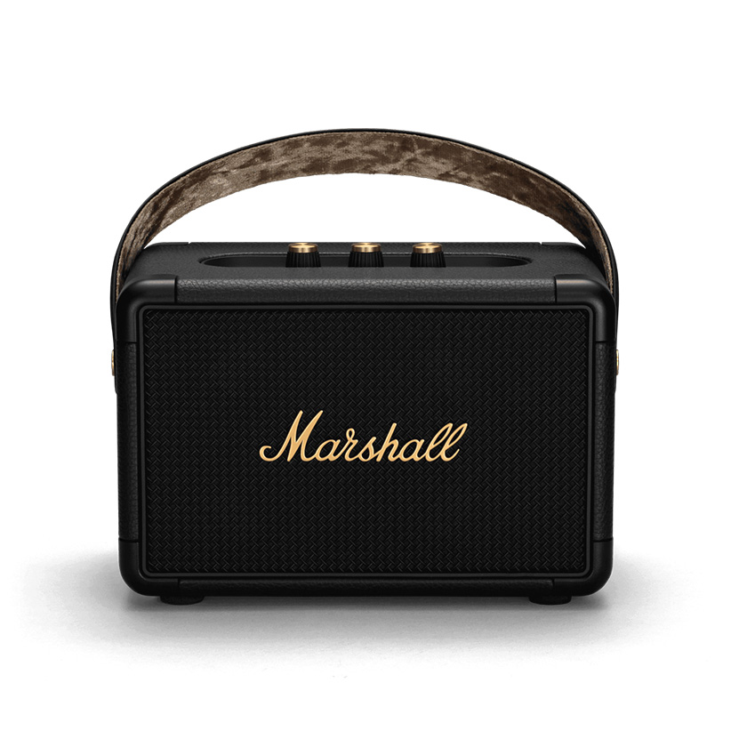Marshall KILBURN II Portable Bluetooth Speaker (Black / Black & Brass) (1 Year Warranty)