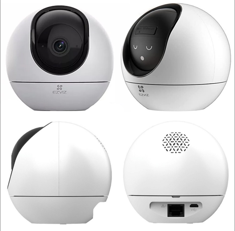 Ezviz C6 4MP 1/3" Progressive Scan CMOS, 4mm security camera