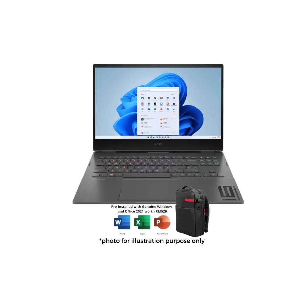 HP OMEN Gaming 16-n0036AX Laptop | AMD Ryzen™ 7 | 16GB RAM 1TB SSD | RTX™3070TI | 16.1