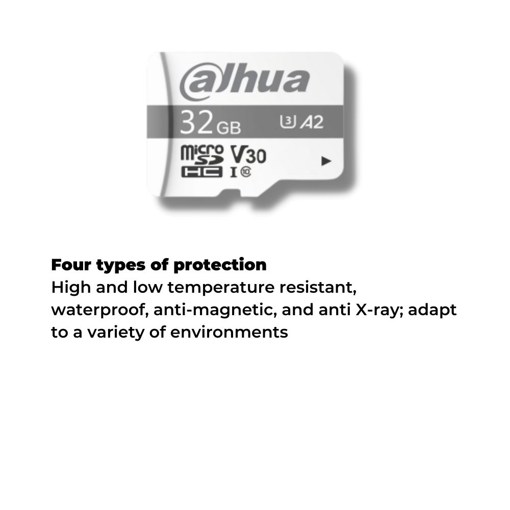 Dahua P100 MicroSD UHS-I C10 V30 U3 Memory Card