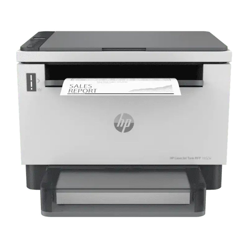 HP LaserJet Tank MFP 1602W Printer | Print/Scan/Copy | 22ppm/600x600 | Wireless | Duty Cycle 25K Pages | 3Y Warranty