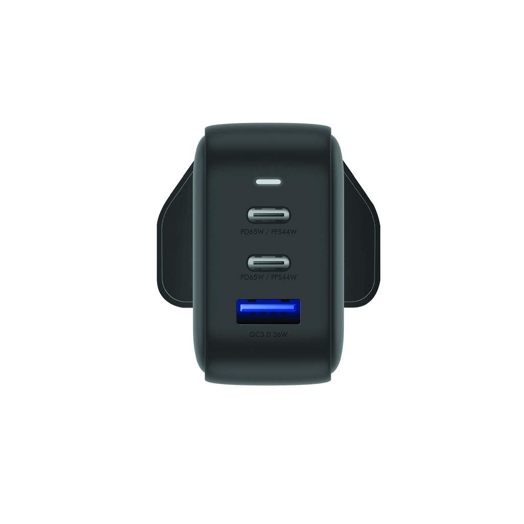 Energea Travelite GAN66 PD/PPD/QC 3.0 Wall Charger