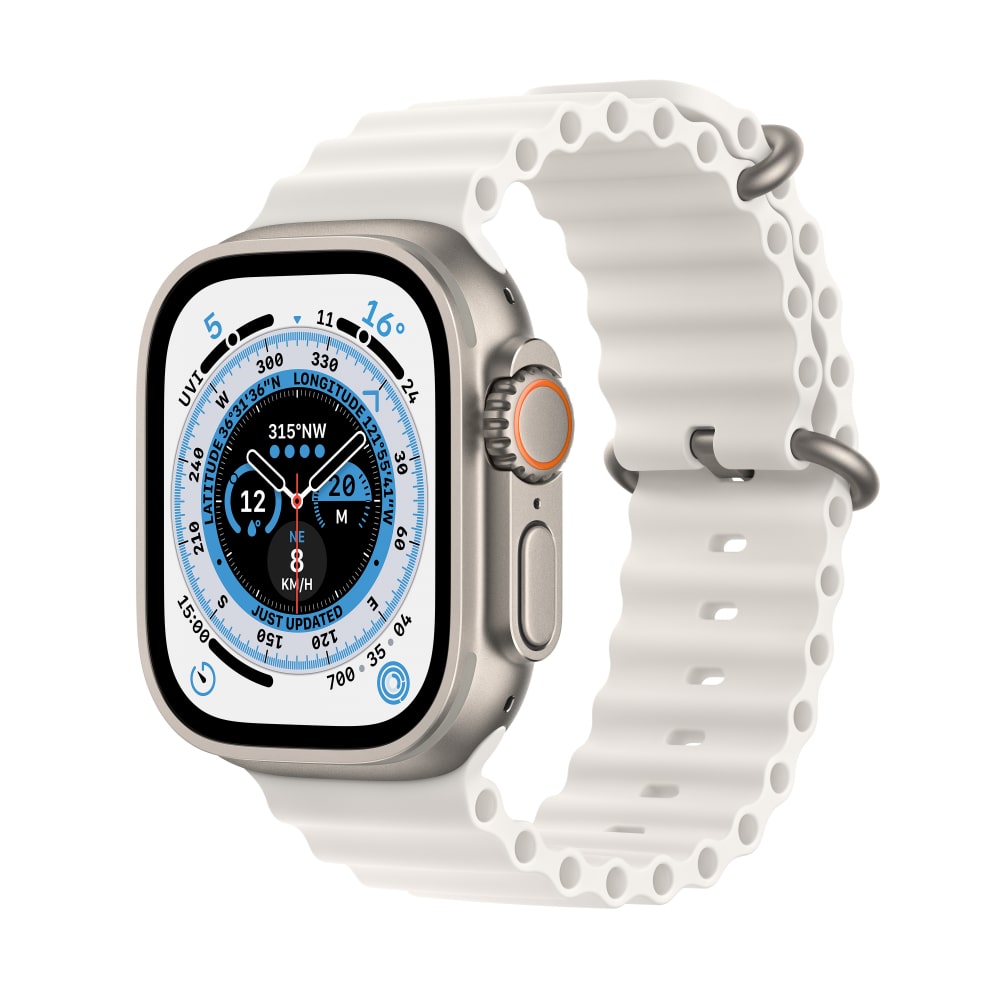 [Pre Order] Apple Watch Ultra Titanium Case with Ocean Band (GPS + Cellular)