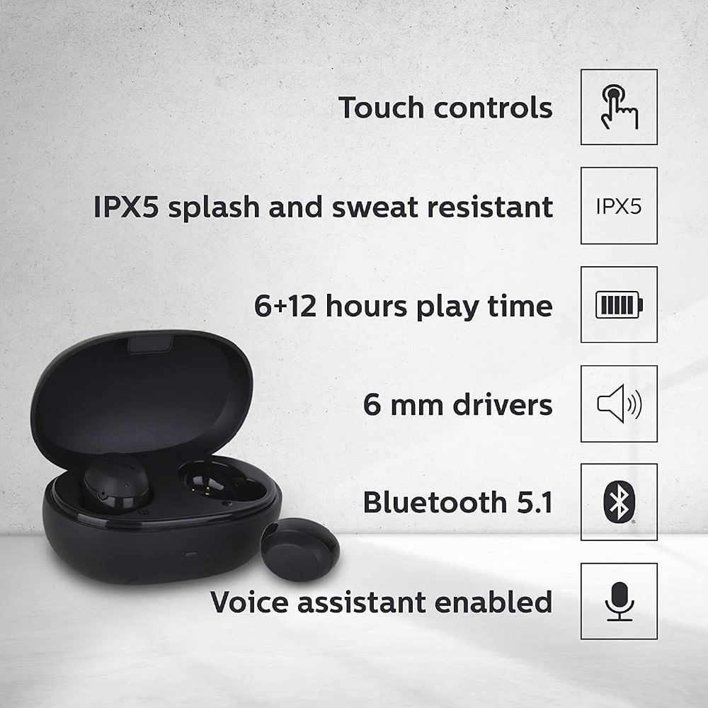 Philips TAT1235 TWS In-ear Earbuds