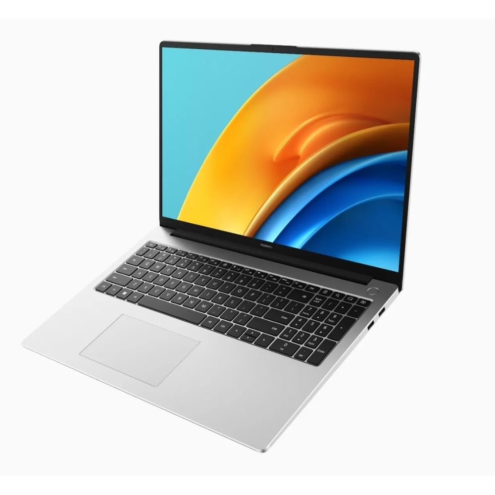 Huawei MateBook D16 2022 Silver Laptop | i7-12700H | 16GB RAM 512GB SSD | 16" WUXGA | Iris® Xe | W11 | MS OFFICE | 2Y Warranty