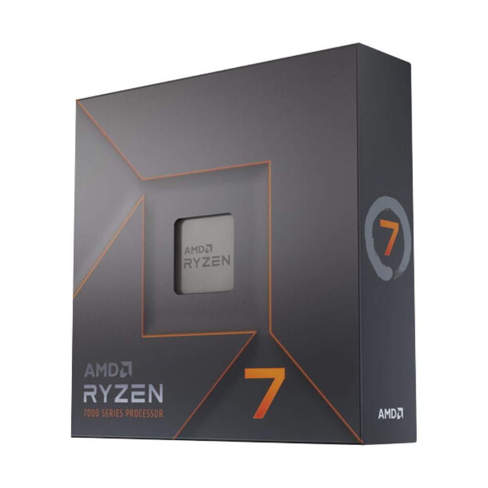 AMD Processor AM5 Ryzen 7 7700X 4.5~5.4GHz/40MB Cache/8-Cores 16-Threads/Radeon Graphics | NO CPU Cooler