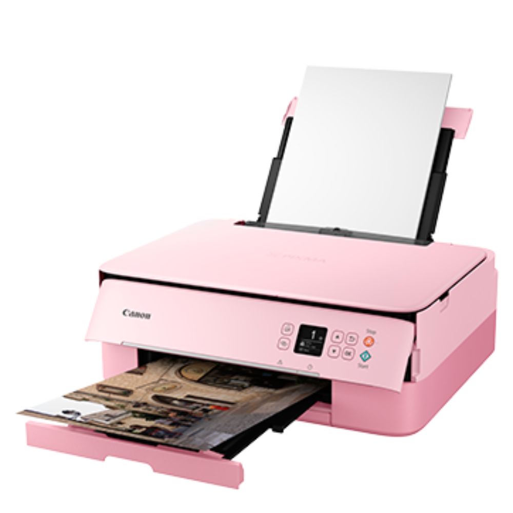 [Ready Stock] Canon Pixma TS5370 / TS5370A Inkjet All In One Printer Green / Black / Pink | Print,Scan,Copy | Wifi | 2 Years Warranty