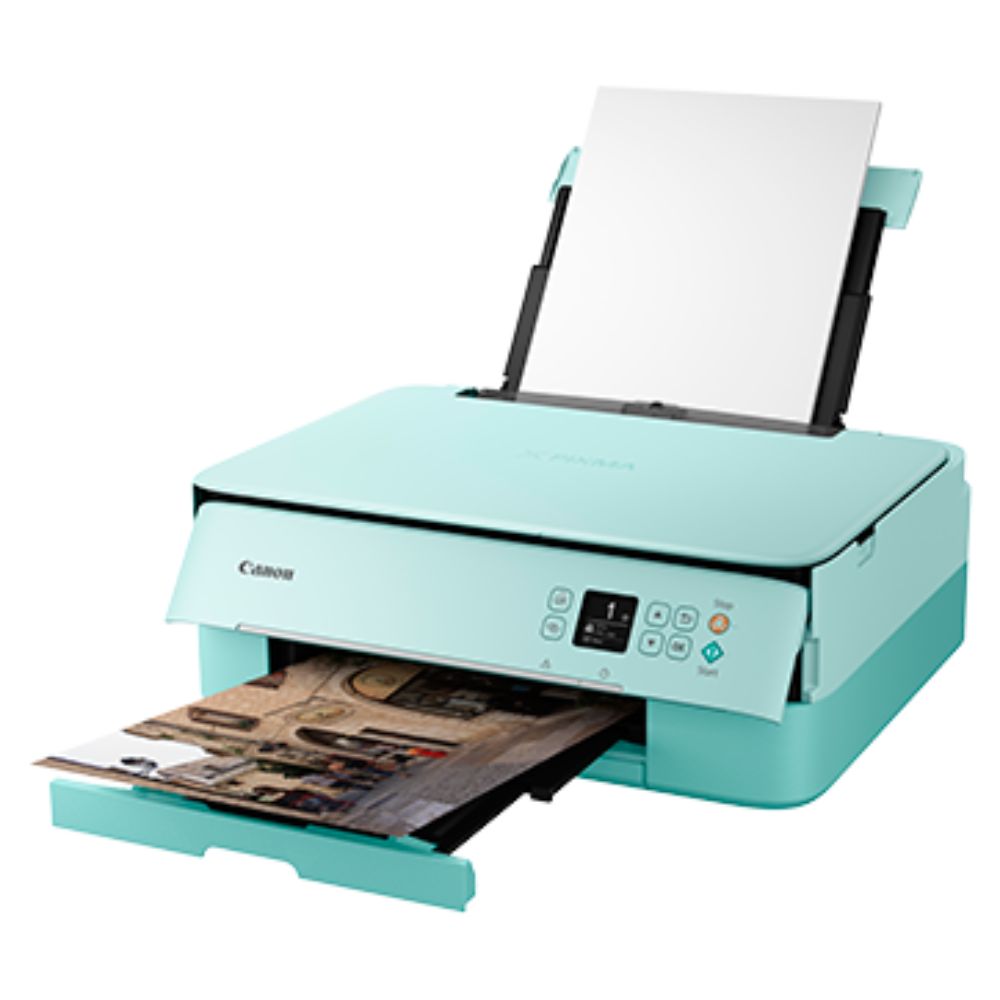 [Ready Stock] Canon Pixma TS5370 / TS5370A Inkjet All In One Printer Green / Black / Pink | Print,Scan,Copy | Wifi | 2 Years Warranty