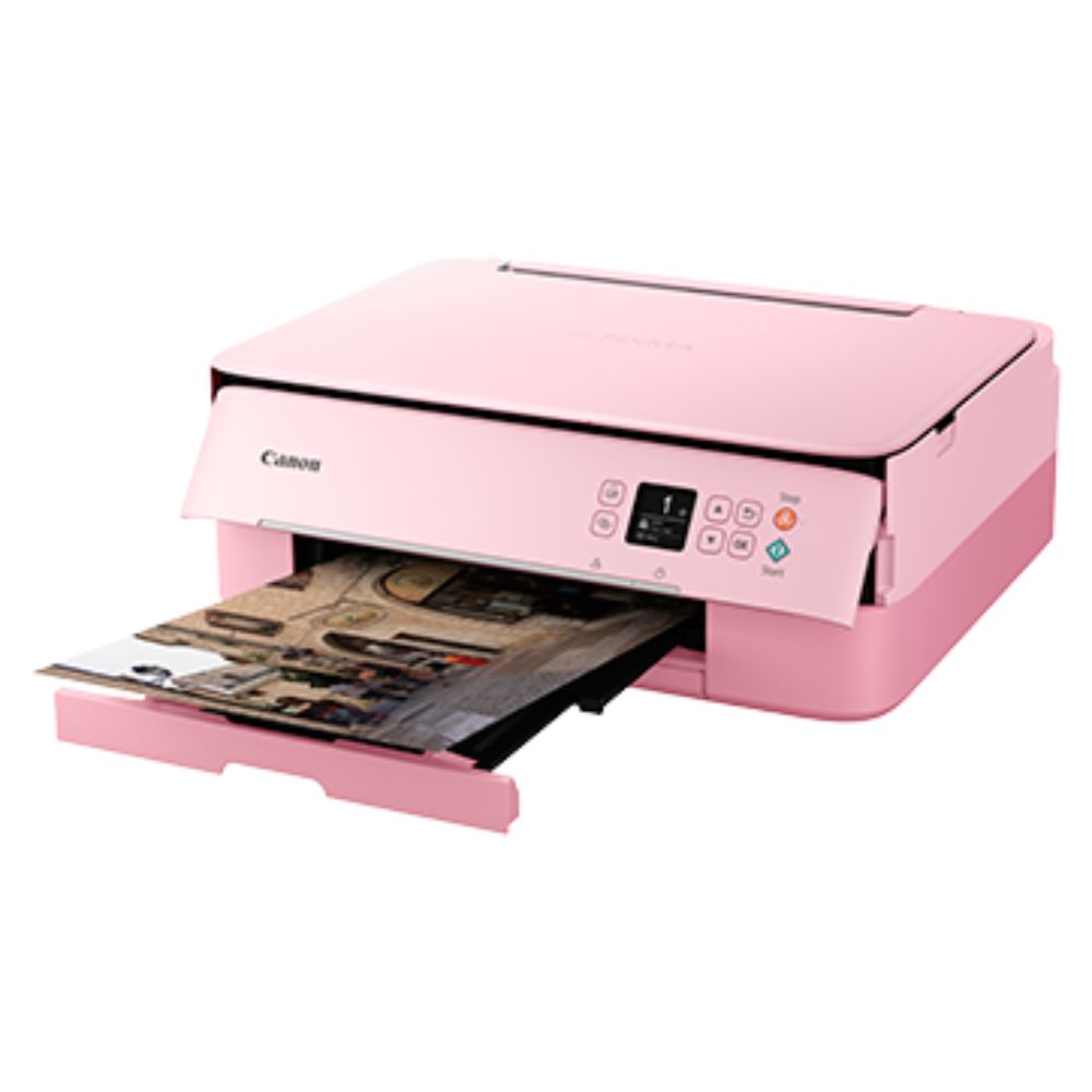 [Ready Stock] Canon Pixma TS5370 / TS5370A Inkjet All In One Printer Green / Black / Pink | Print,Scan,Copy | Wifi | 2 Years Warranty