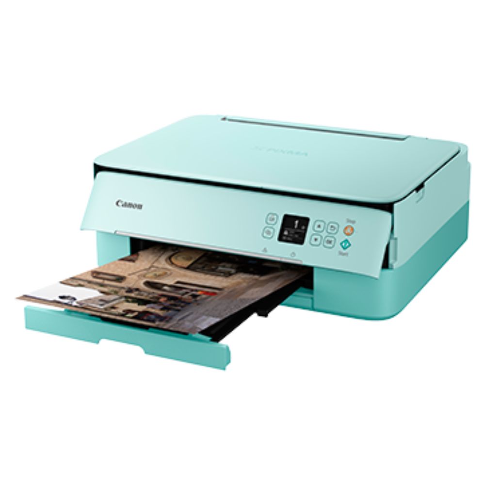 [Ready Stock] Canon Pixma TS5370 / TS5370A Inkjet All In One Printer Green / Black / Pink | Print,Scan,Copy | Wifi | 2 Years Warranty