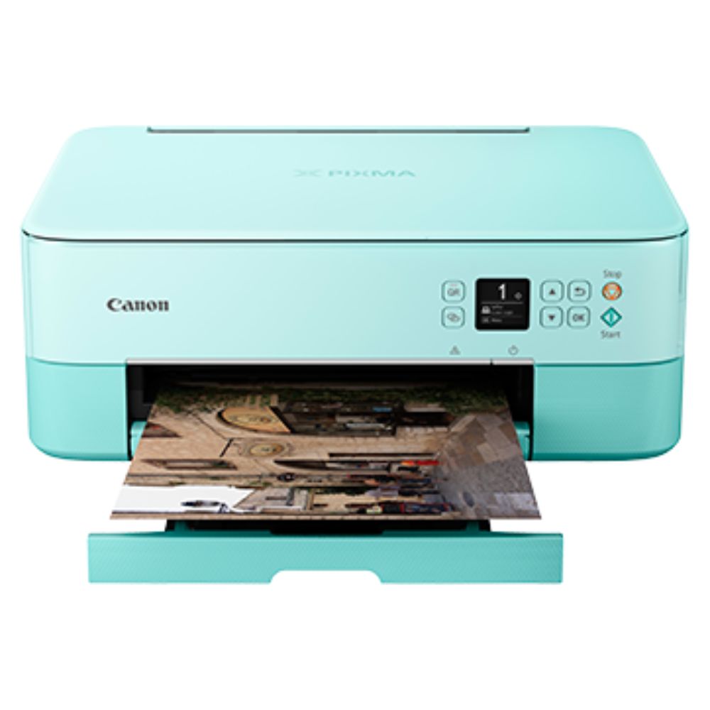 [Ready Stock] Canon Pixma TS5370 / TS5370A Inkjet All In One Printer Green / Black / Pink | Print,Scan,Copy | Wifi | 2 Years Warranty