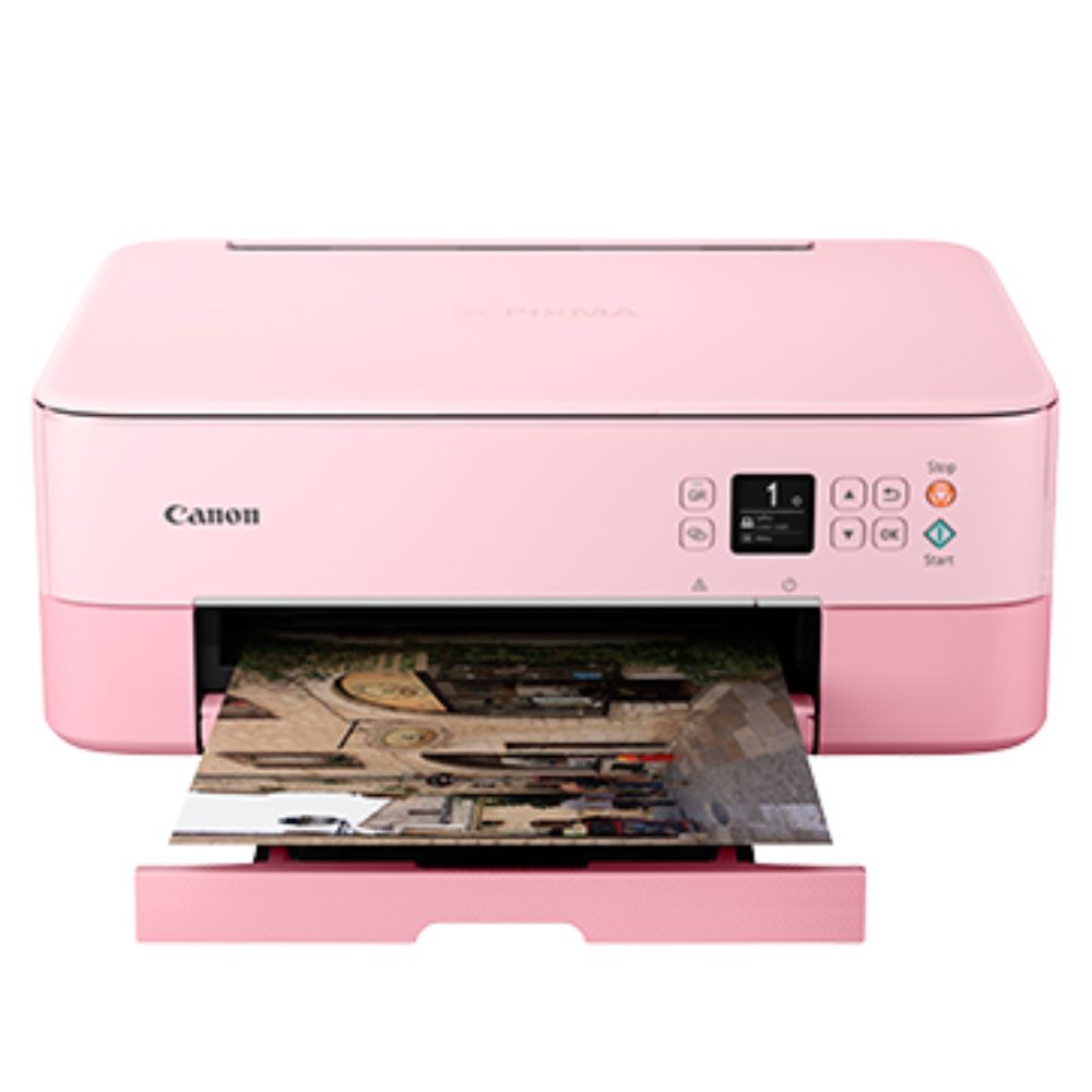 [Ready Stock] Canon Pixma TS5370 / TS5370A Inkjet All In One Printer Green / Black / Pink | Print,Scan,Copy | Wifi | 2 Years Warranty