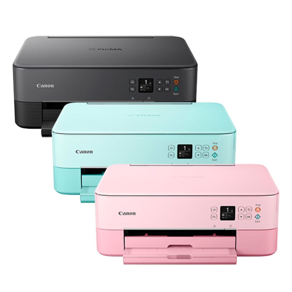 [Ready Stock] Canon Pixma TS5370 / TS5370A Inkjet All In One Printer Green / Black / Pink | Print,Scan,Copy | Wifi | 2 Years Warranty