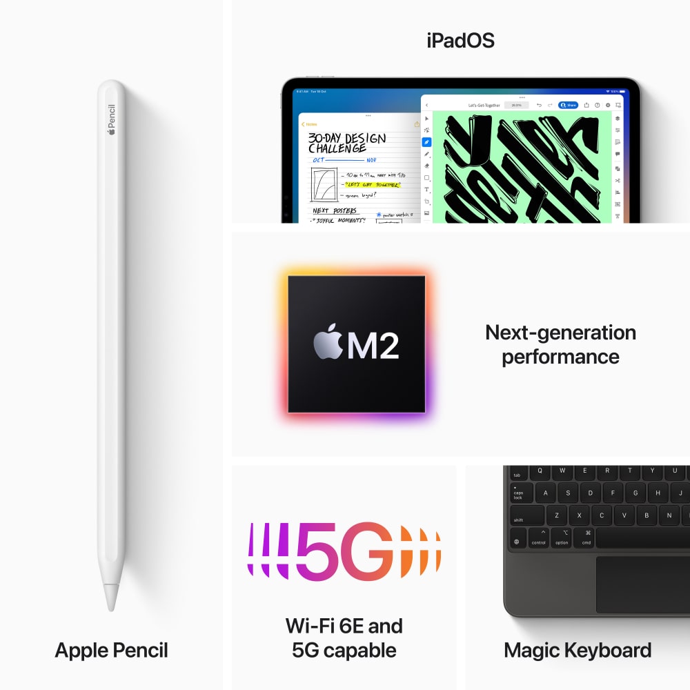 Apple iPad Pro 11-inch 2022 M2 Chip (Wi-Fi + Cellular)