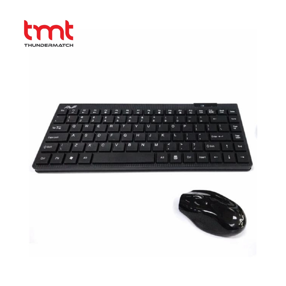 AVF AKM-3080 Wireless 2.4 Ghz Keyborad and Optical USB Mouse Combo Set