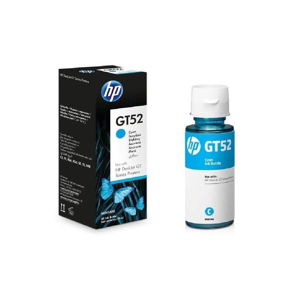 HP GT52 Cyan / Magenta / Yellow Original Ink Bottle