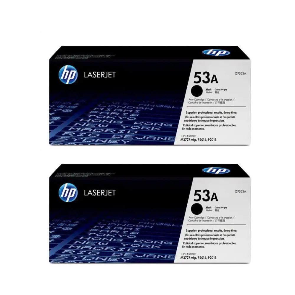 HP 53A Q7553A Black Original LaserJet Toner Cartridge
