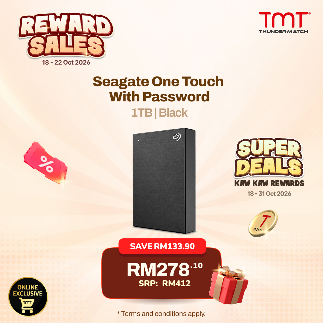 Seagate One Touch External Hard Drive