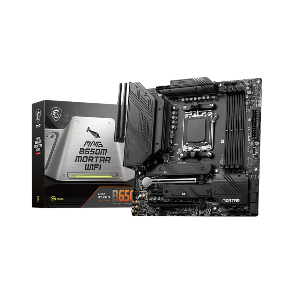 MSI B650M MAG MORTAR WIFI mATX Motherboard