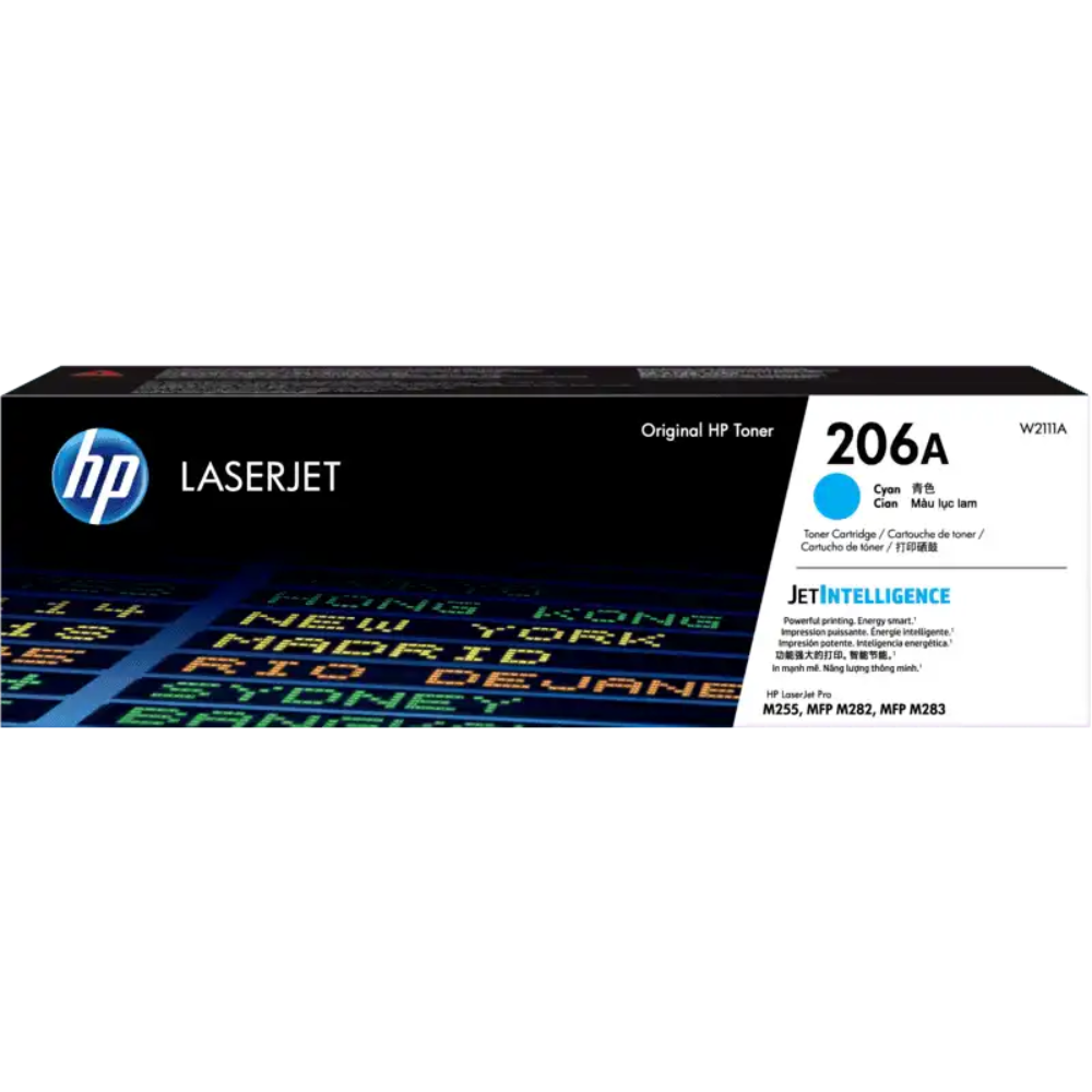 HP 206A Black / Cyan / Magenta / Yellow Original LaserJet Toner Cartridge