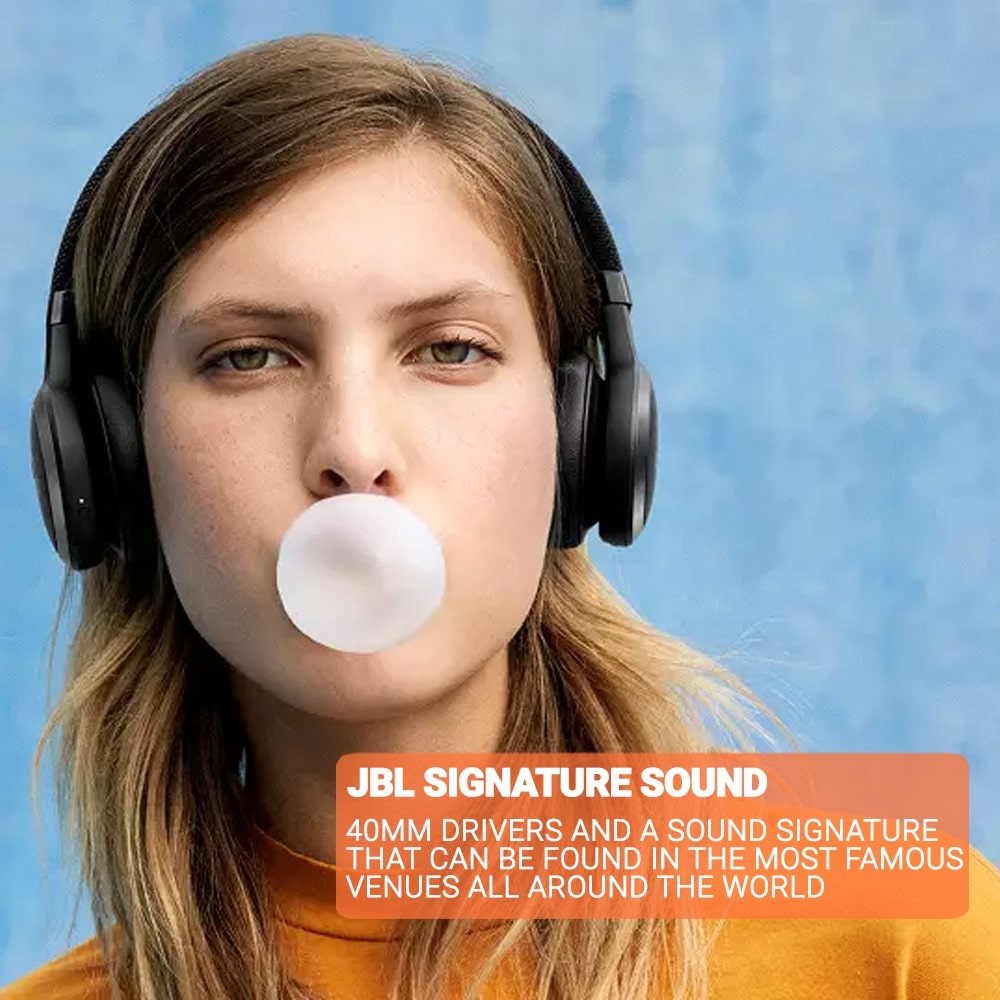 JBL Live 460NC Wireless On-Ear Headphones