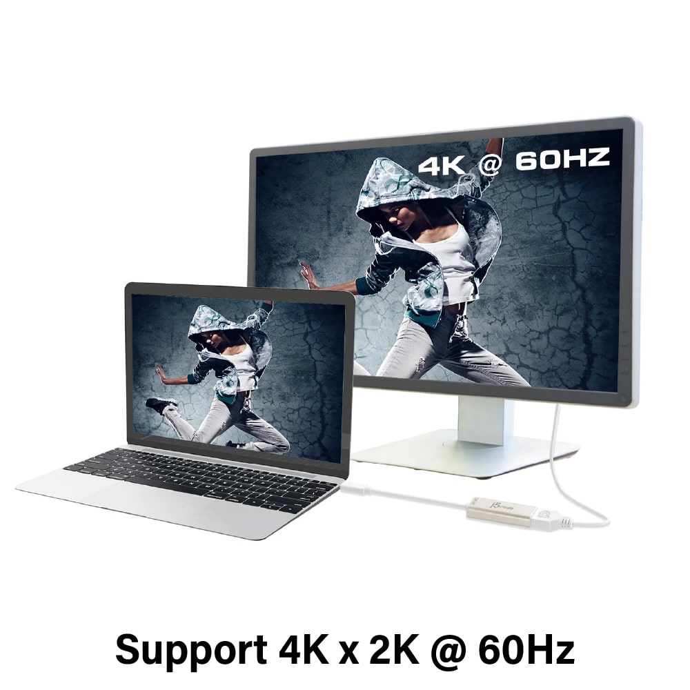 J5create USB-C to 4K DisplayPort Adapter (JCA140)