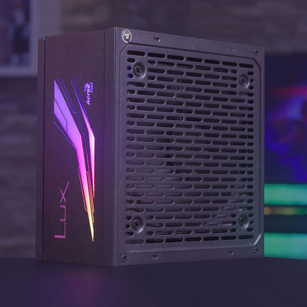 Aerocool LUX 550W ARGB 80PLUS BRONZE Power Supply
