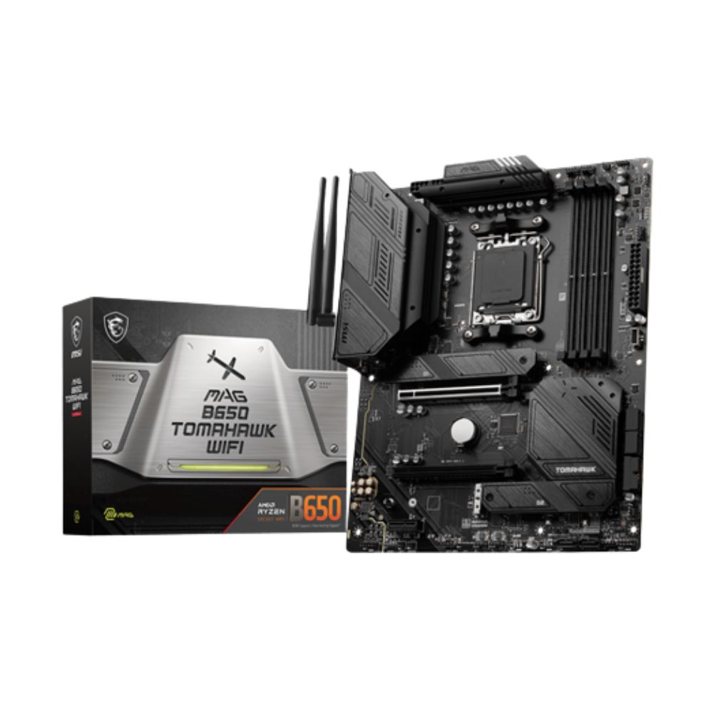 MSI AMD AM5 B650 MAG TOMAHAWK WIFI ATX Motherboard