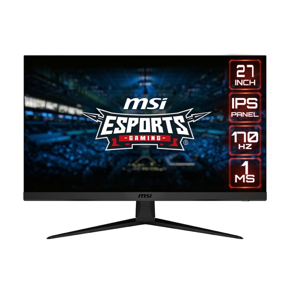 MSI Gaming Optix G2712 27.0" Monitor / 1ms / 170Hz / FHD | IPS | HDMI / DP / Headphone-out | sRGB / DCI-P3 / Free-Sync / 3 Years Warranty