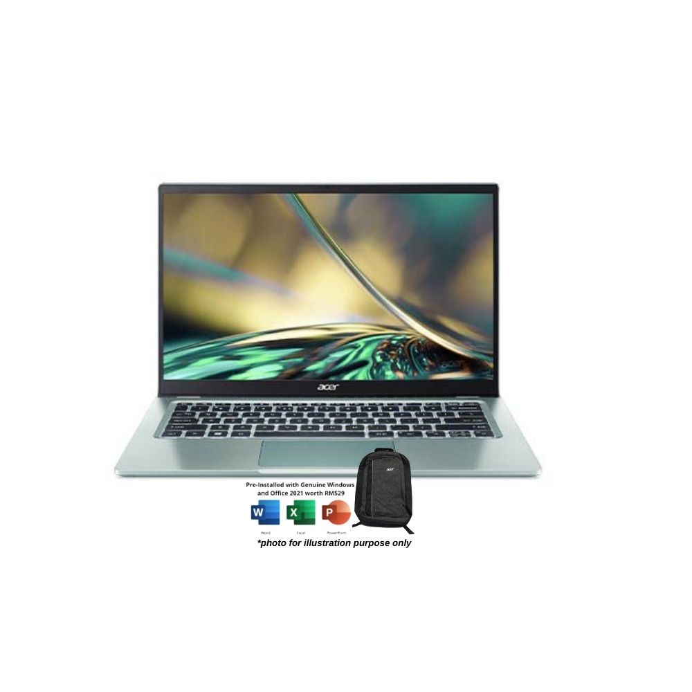 Acer Swift 3 SF314-512-53HR Blue Laptop | i5-1240P | 8GB RAM 512GB SSD | 14