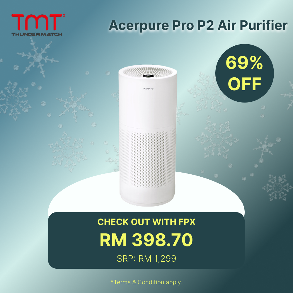 Acerpure Pro P2 Air Purifier | 4-in-1 HEPA Filter | AP551-50W (White)