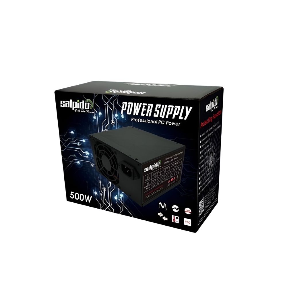 Salpido 500W ATX Power Supply