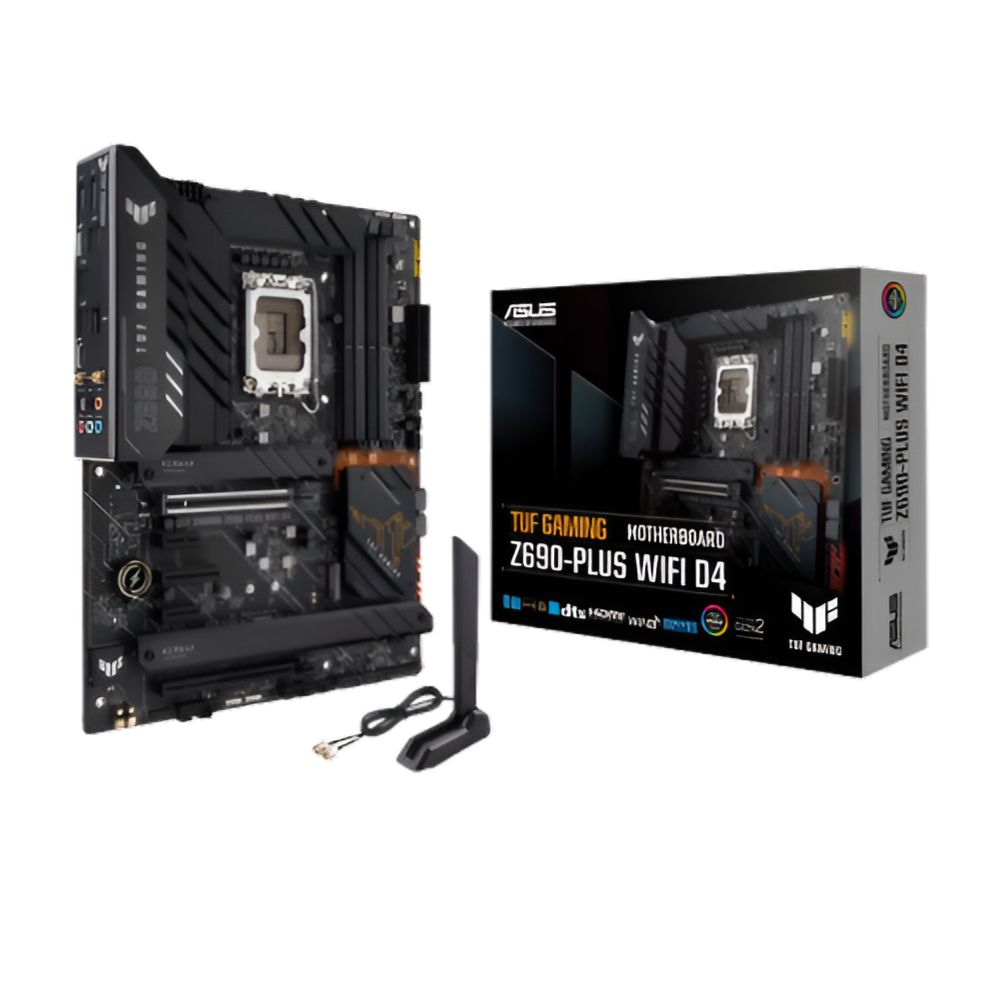 ASUS TUF GAMING Z690-PLUS WIFI D4 ATX Motherboard