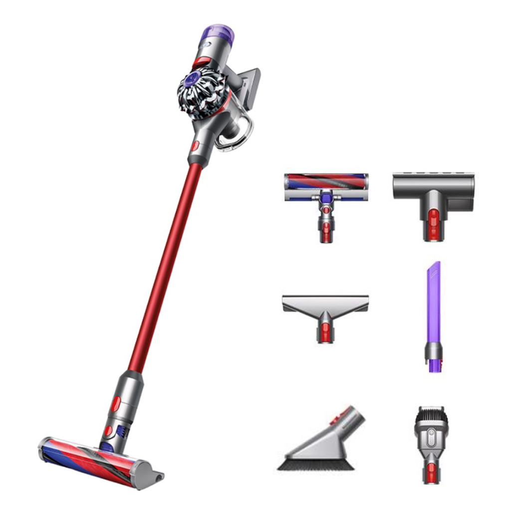 dyson V8スリム専用 純正スリムフラフィクリーナーヘッド - 掃除機