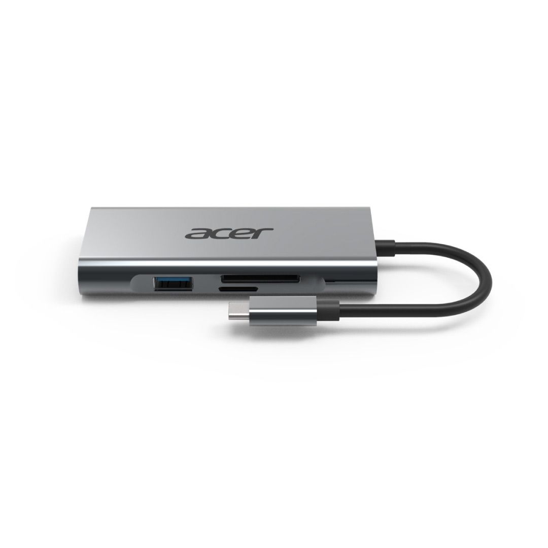 Acer USB Type-C 7 in 1 Mini Dock Silver