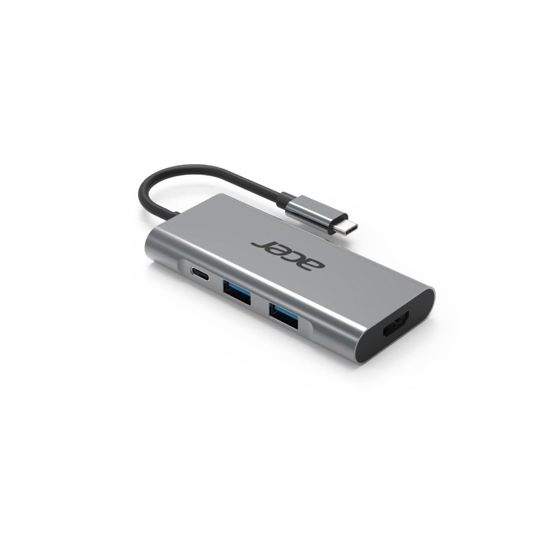 Acer USB Type-C 7 in 1 Mini Dock Silver