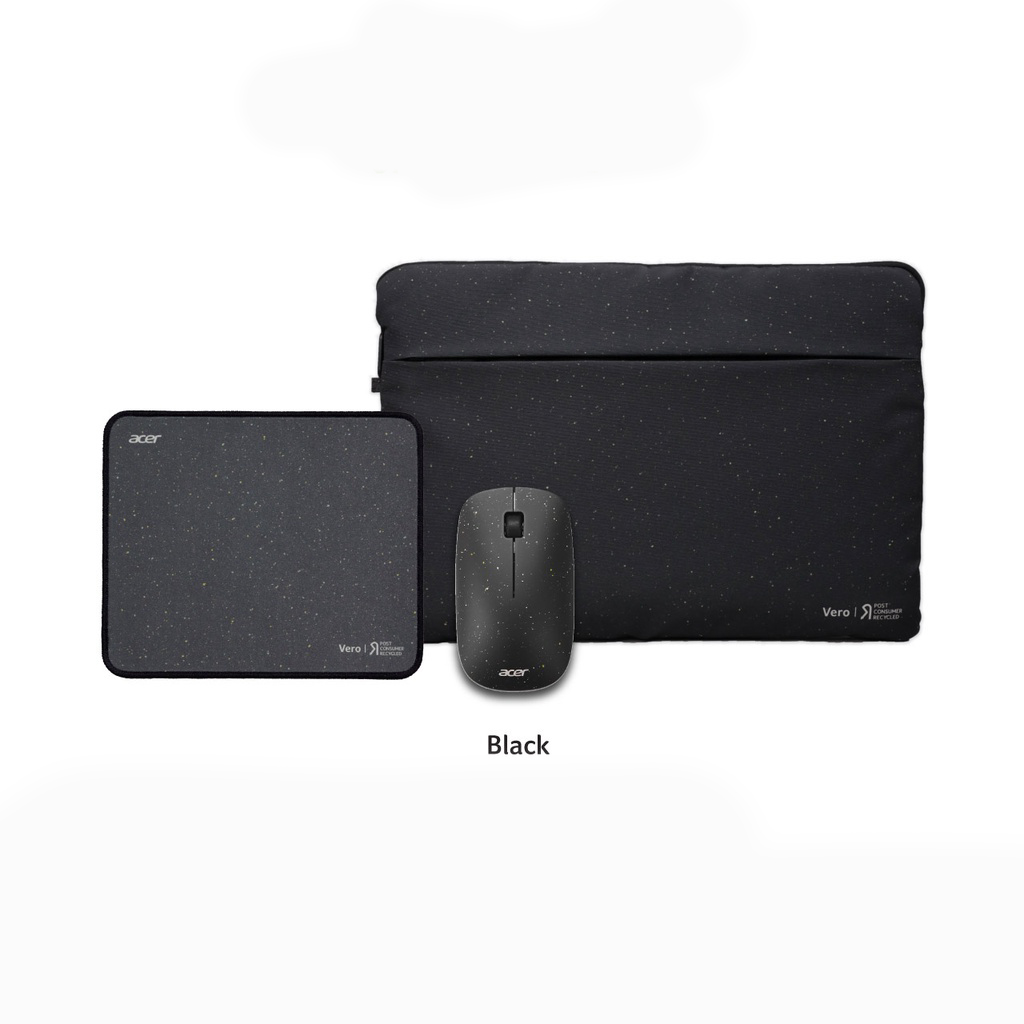 [Bundle Set Promo] Acer Vero Mouse + Acer Vero Mousepad + Acer Vero Protective Sleeve