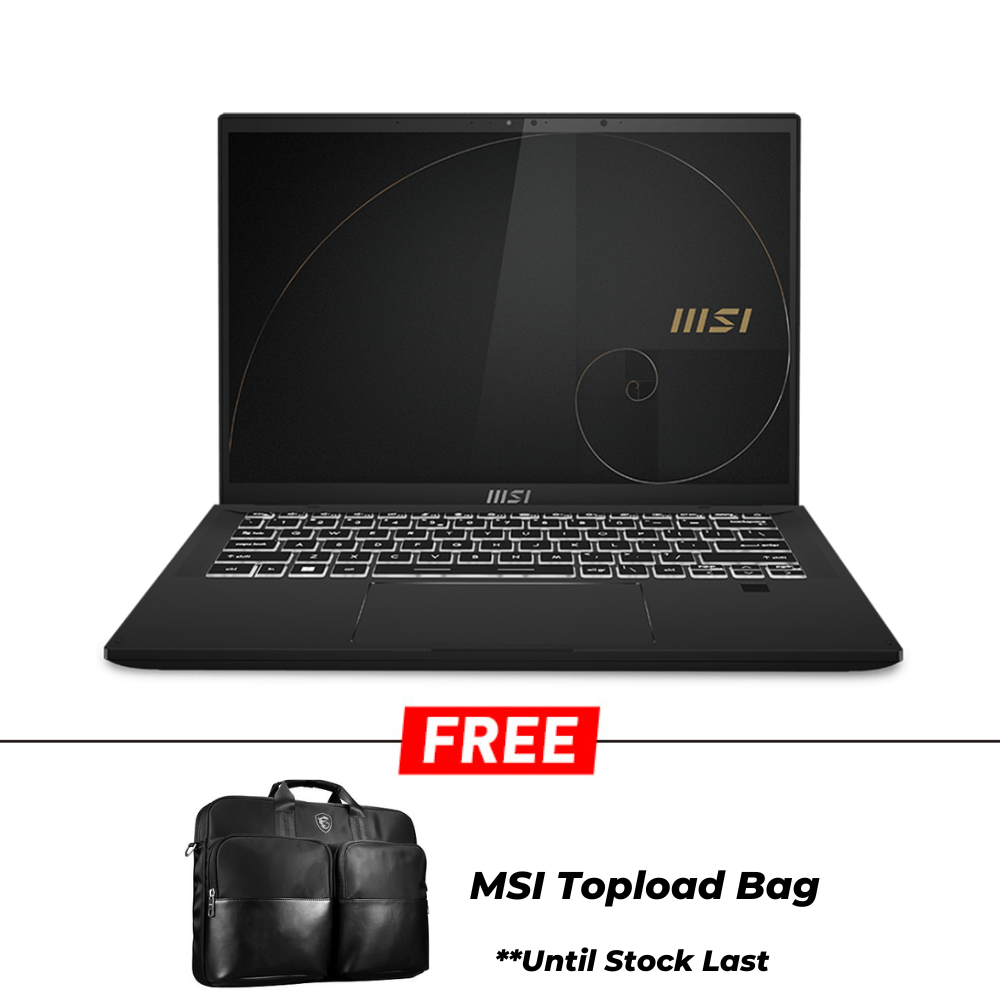 MSI E14Evo A12M-201MY Laptop | i5-1240P | 16GB RAM/512GB SSD | 14.0"FHD/Iris Xe Graphics | W11 | 2-Y Warranty