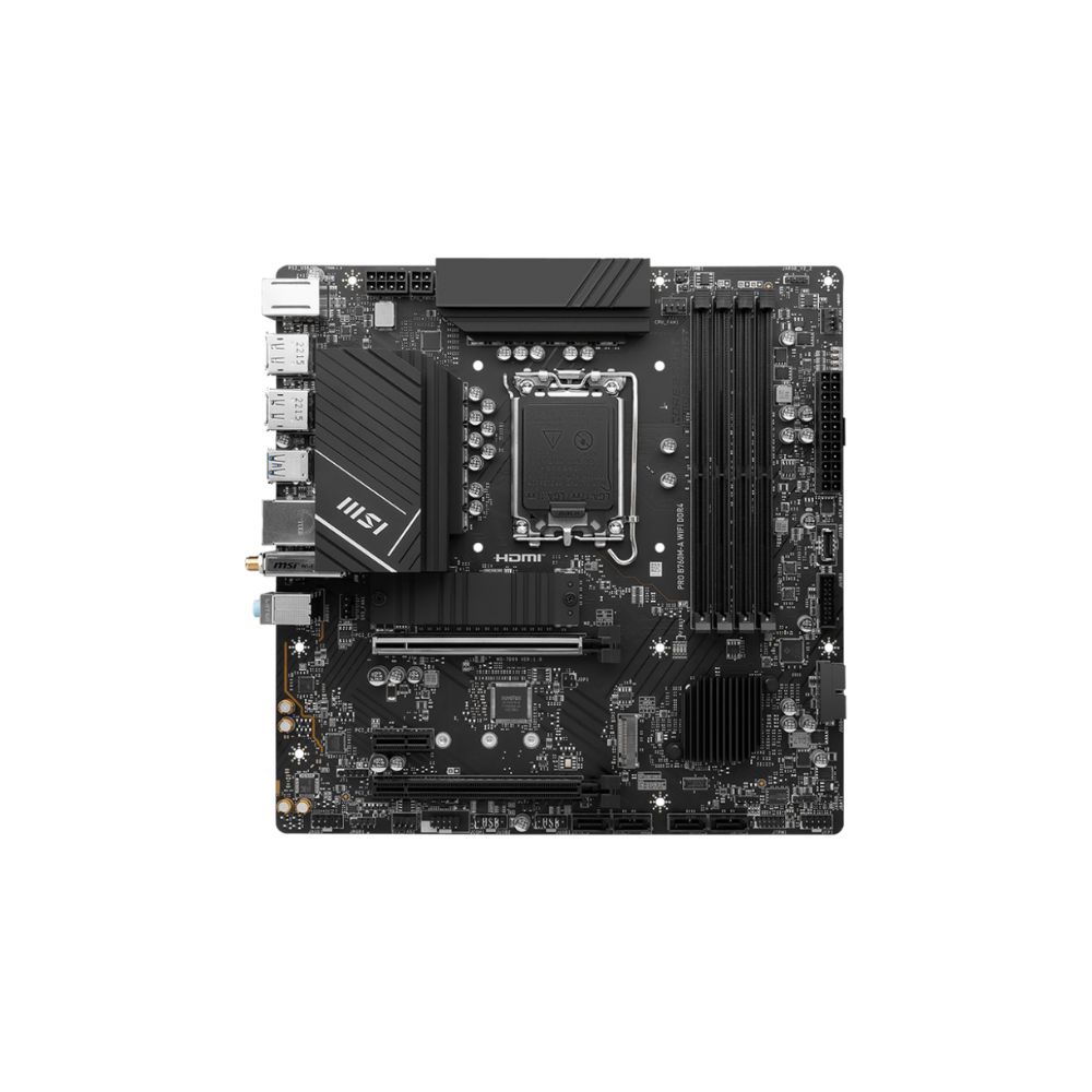 MSI Pro B760M-A WIFI D4 mATX Motherboard